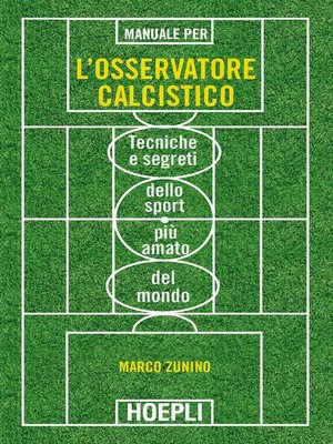 cover image of Manuale per l'osservatore calcistico